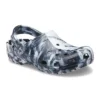 Beach Marbled Unisex Zwart-Witte Sandalen “Black White”