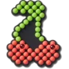 Beaded Cherry Jibbitz™ bedels