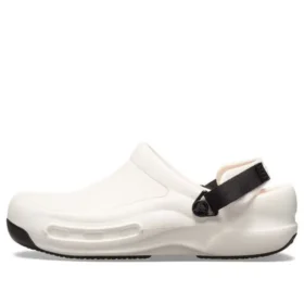 Bistro Pro LiteRide Clogs “White Black Orange”