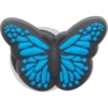 Blauwe vlinder Jibbitz-schoenbedel