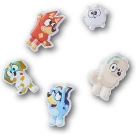 Bluey 5-pack Jibbitz-schoenbedels