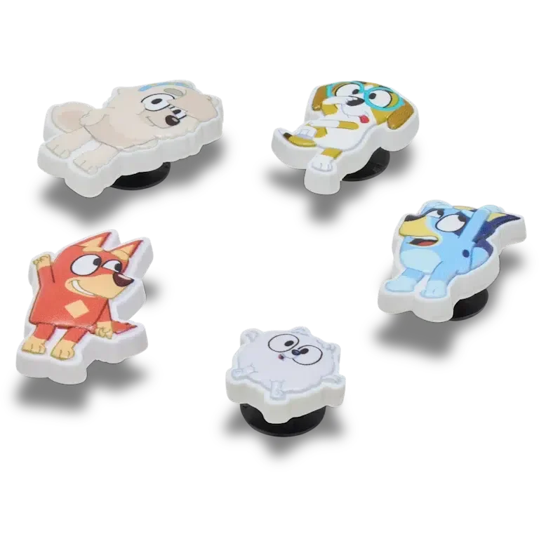 Bluey 5-pack Jibbitz-schoenbedels Bluey 5-pack Jibbitz-schoenbedels