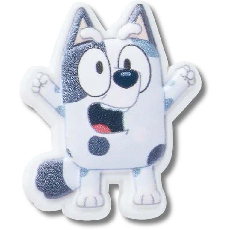 Bluey Muffin Jibbitz-schoenbedel Bluey Muffin Jibbitz-schoenbedel
