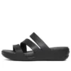 Boca-sandalen met bandjes en sleehak “Black”