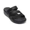 Boca-sandalen met bandjes en sleehak “Black”