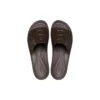 Brooklyn Croco Shine-Sandalen “Espresso”