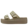 Brooklyn lage Sandalen “Khaki”