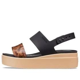 Brooklyn Low Wedge “Zwart Bruin” Brooklyn Low Wedge “Zwart Bruin”