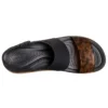 Brooklyn Low Wedge “Zwart Bruin”