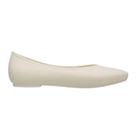 Brooklyn puntige platte schoenen “Cream White”