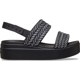 Brooklyn Woven Sparkle Low Wedge