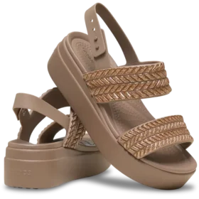 Brooklyn Woven Sparkle Low Wedge