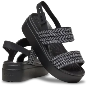 Brooklyn Woven Sparkle Low Wedge