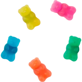 Candy Bear 5-pack Jibbitz-schoenbedels Candy Bear 5-pack Jibbitz-schoenbedels