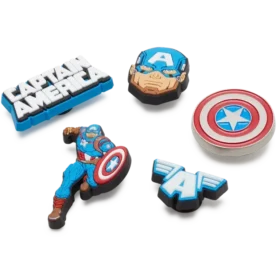 Captain America 5-pack Jibbitz bedels