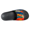 Casual schoen, unisex, zwart en diepblauw