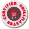 Certified Grill Master-badge Jibbitz bedels Certified Grill Master-badge Jibbitz bedels