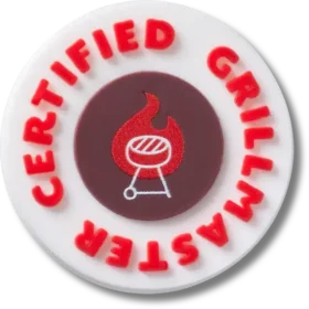 Certified Grill Master-badge Jibbitz bedels
