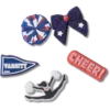 Cheer 5-pack Jibbitz bedels