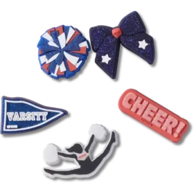 Cheer 5-pack Jibbitz bedels