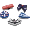 Cheer 5-pack Jibbitz bedels