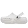 Classic Baya Platform-slipper “White”
