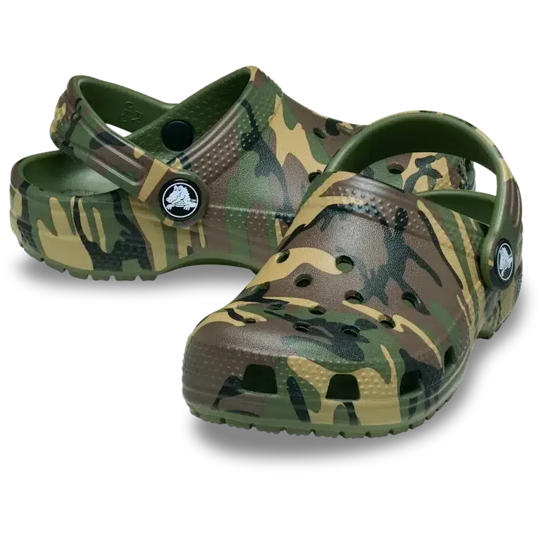 Classic Camouflage Clog voor peuters Classic Camouflage Clog voor peuters