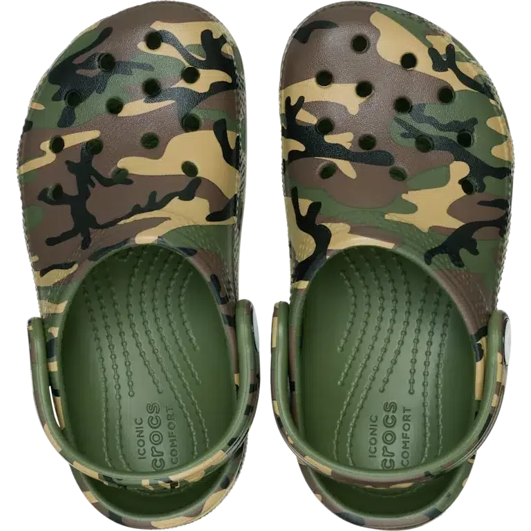 Classic Camouflage Clog voor peuters Classic Camouflage Clog voor peuters
