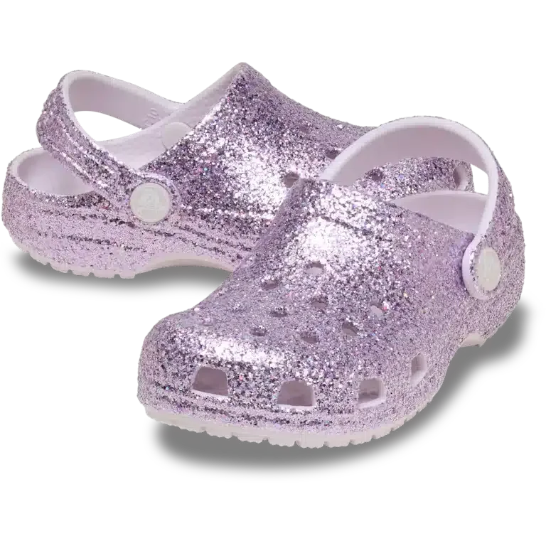 Classic Chunky Glitter Clog voor peuters Classic Chunky Glitter Clog voor peuters