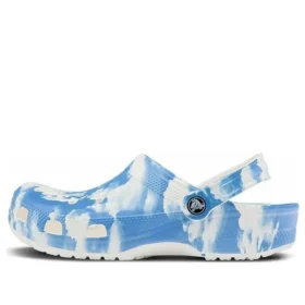 Classic Clog “Blauw Wit”