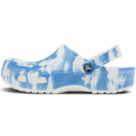 Classic Clog “Blauw Wit”