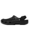 Classic Clog: comfortabele, ademende strandsandalen, zwart