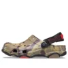 Classic Clog Desert Camouflage Beach “Zwartbruin”