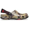 Classic Clog Desert Camouflage Beach “Zwartbruin”