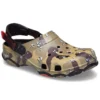 Classic Clog Desert Camouflage Beach “Zwartbruin”