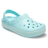 Classic Clog doorschijnende strandklomp “Ice Blue”