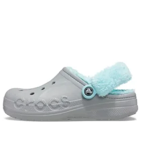 Classic Clog, lekker warm, met fleece voering “Grijsblauw”