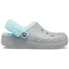 Classic Clog, lekker warm, met fleece voering “Grijsblauw”