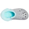 Classic Clog, lekker warm, met fleece voering “Grijsblauw”