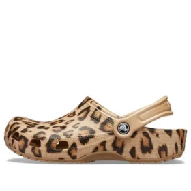 Classic Clog “Leopard Gold”