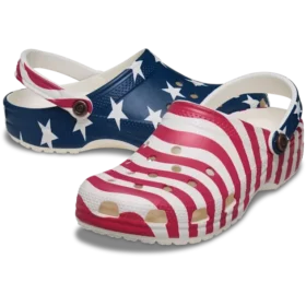 Classic Clog met Amerikaanse vlag