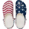 Classic Clog met Amerikaanse vlag Classic Clog met Amerikaanse vlag