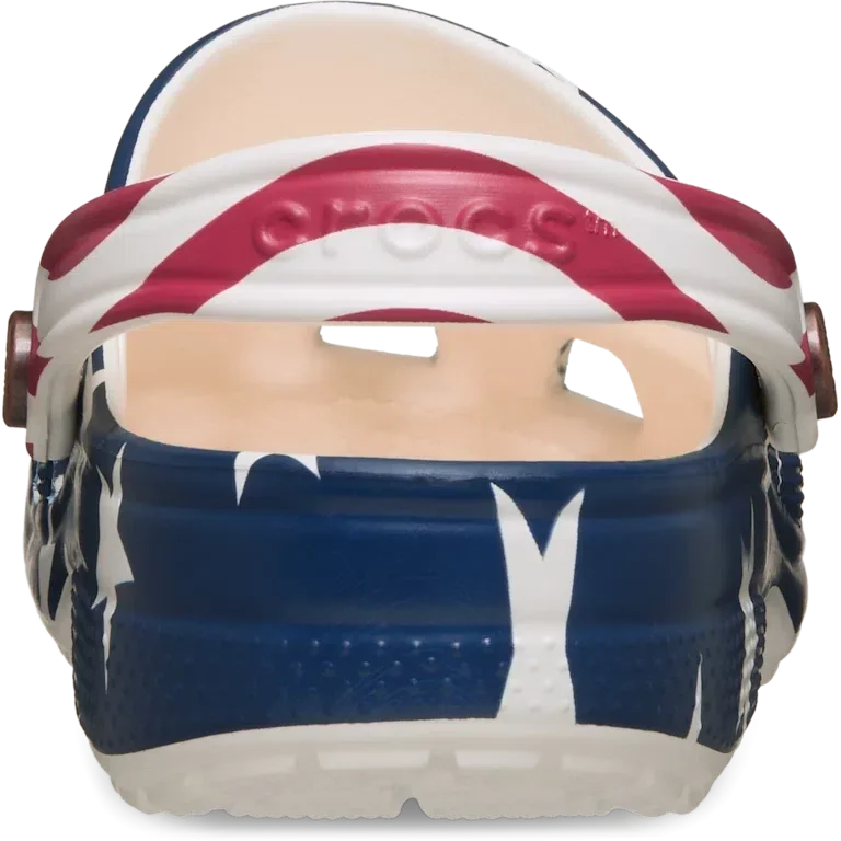Classic Clog met Amerikaanse vlag Classic Clog met Amerikaanse vlag