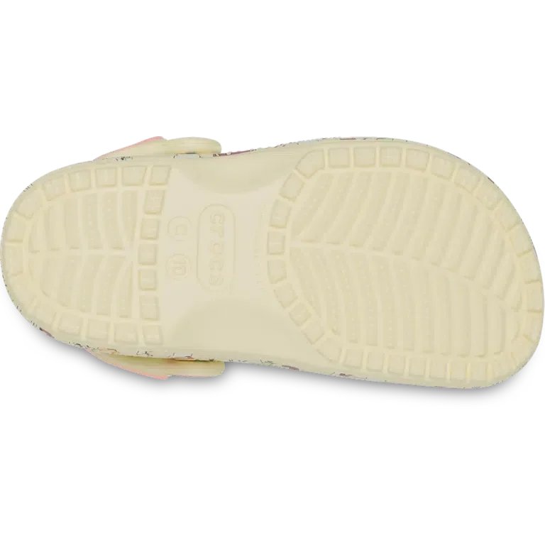 Classic Clog met eenhoornprint T Classic Clog met eenhoornprint T