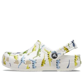 Classic Clog met karakteristieke print “White”