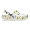 Classic Clog met karakteristieke print “White”