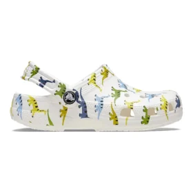 Classic Clog met karakteristieke print “White”