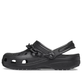 Classic Clog met ketting “Zwart”