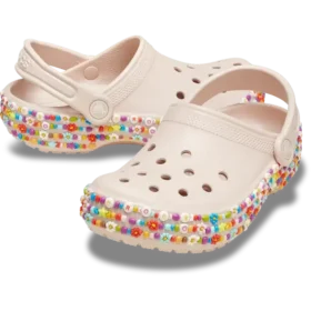Classic Clog met kralenband K