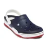Classic Clog strandschoen blauw wit